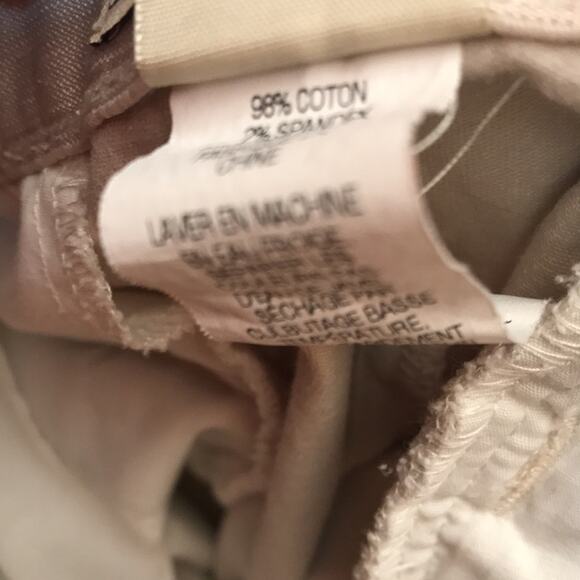 L..L. Bean Tan Cotton Pant. 16 - Picture 5 of 6